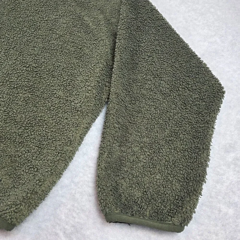 Women's XL Sherpa Cropped Jacket - All in Motion™ Green